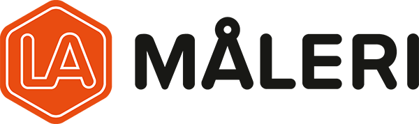 L-A Måleri logotyp